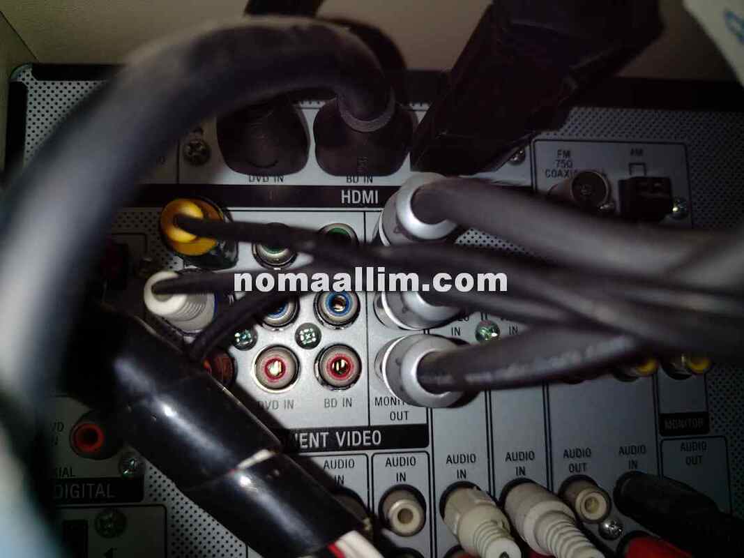 connexion des cables HDMI