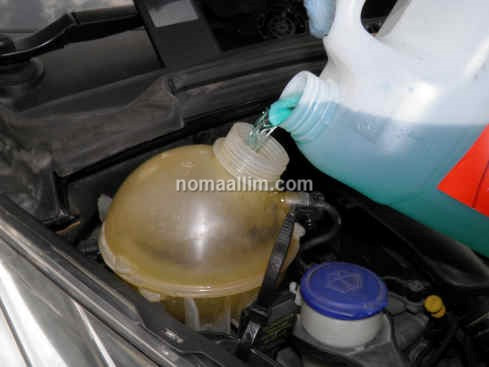 coolant refill and bleeding