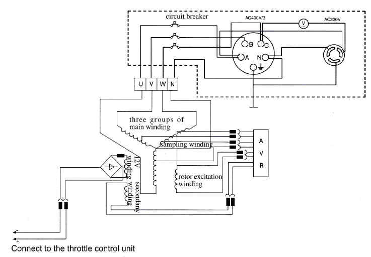 Electrical Wiring Diagram Of Diesel Generator Pdf / Cat ...